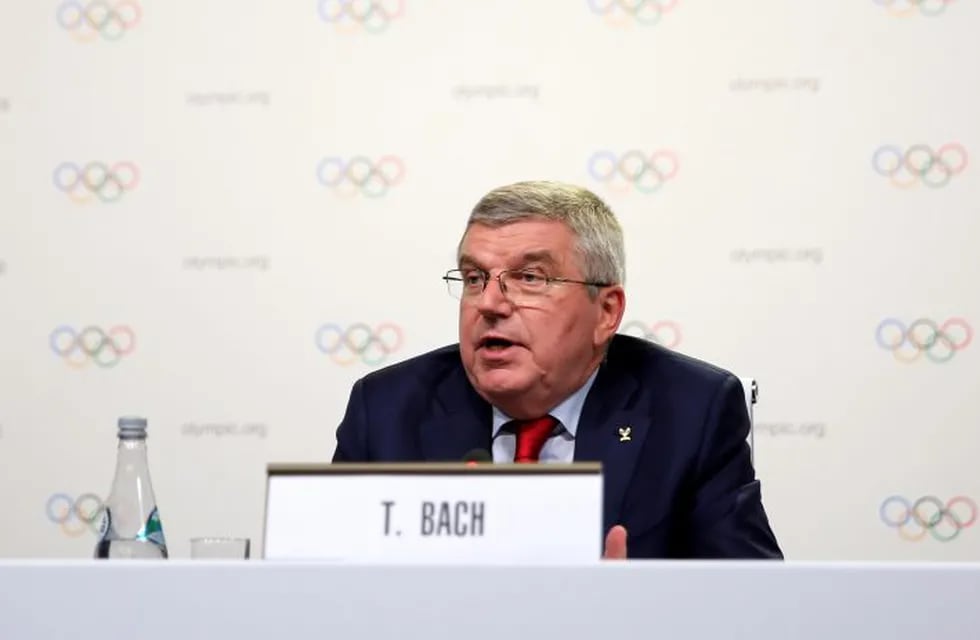 El presidente del Comité Olímpico Internacional (COI), el alemán Thomas Bach. (EFE).