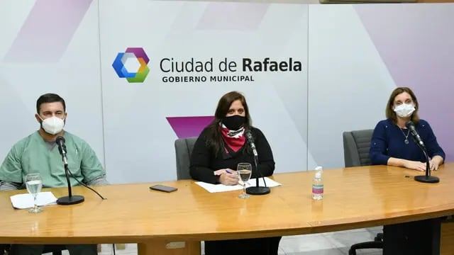 Conferencia de prensa sobre la próxima campaña de vacunación en Rafaela
