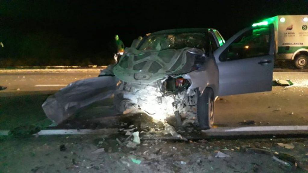 Grave accidente sobre Ruta Nacional N° 38: Una mujer fallecida y tres heridos