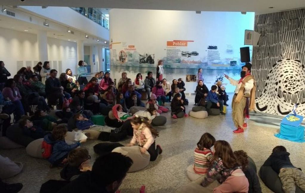 Museo Malvinas siempre está generando espacios artísticos para interactuar con los más jóvenes.