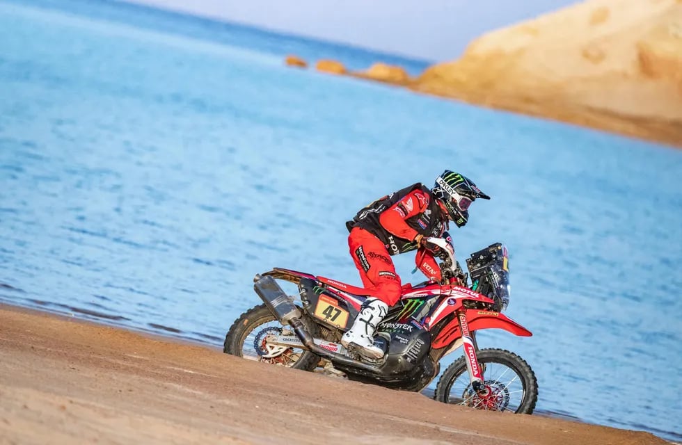 Kevin Benavides, de nuevo se ilusiona con ser el primer argentino ganador en Motos en la historia del Dakar.