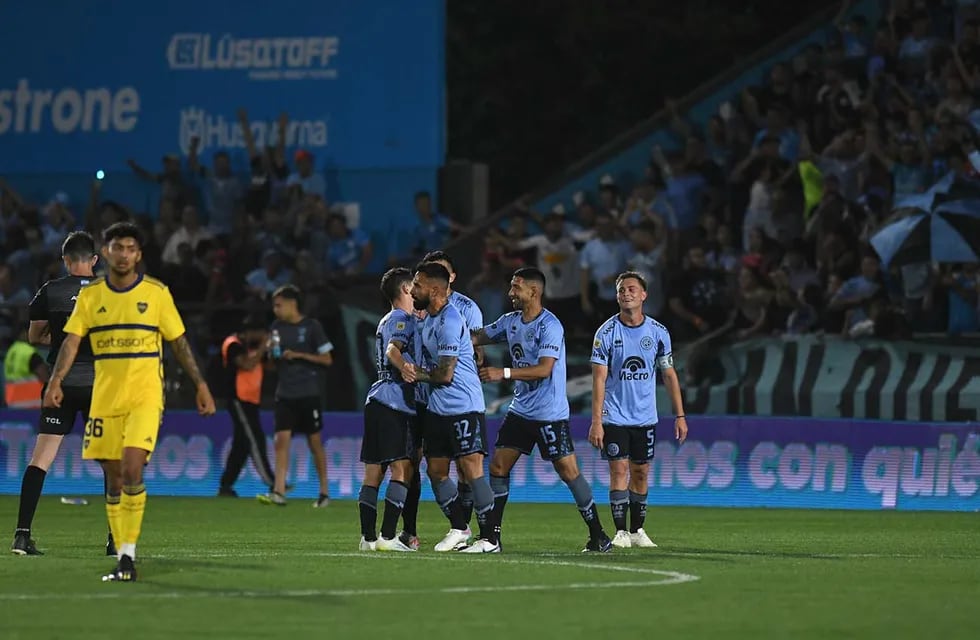 Boca no pudo con Belgrano en Córdoba. Foto Facundo Luque