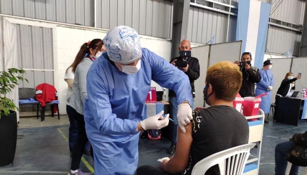 Vacunación contra el Covid en San Luis.