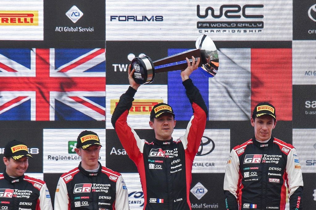 Ogier, ganador en Monza y campeón por octava vez del WRC.