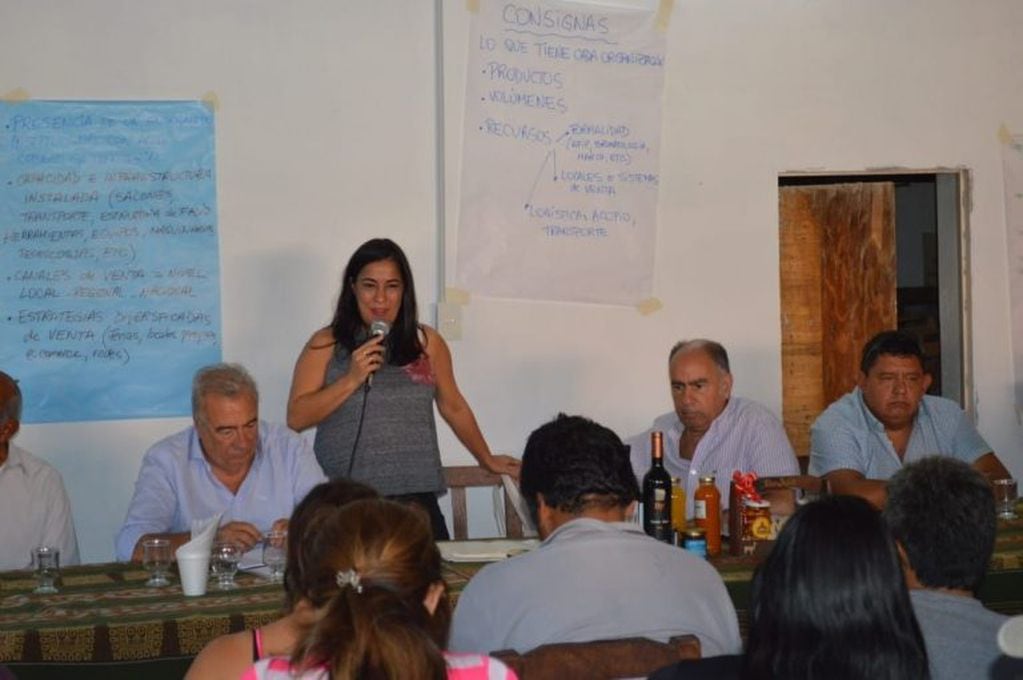 La diputada Carolina Moisés acompañó al titular del INAES, Mario Cafiero, en su visita a Jujuy.