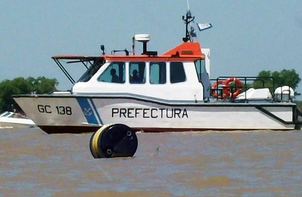 Prefectura Naval Argentina en el río Paraná. (Archivo)