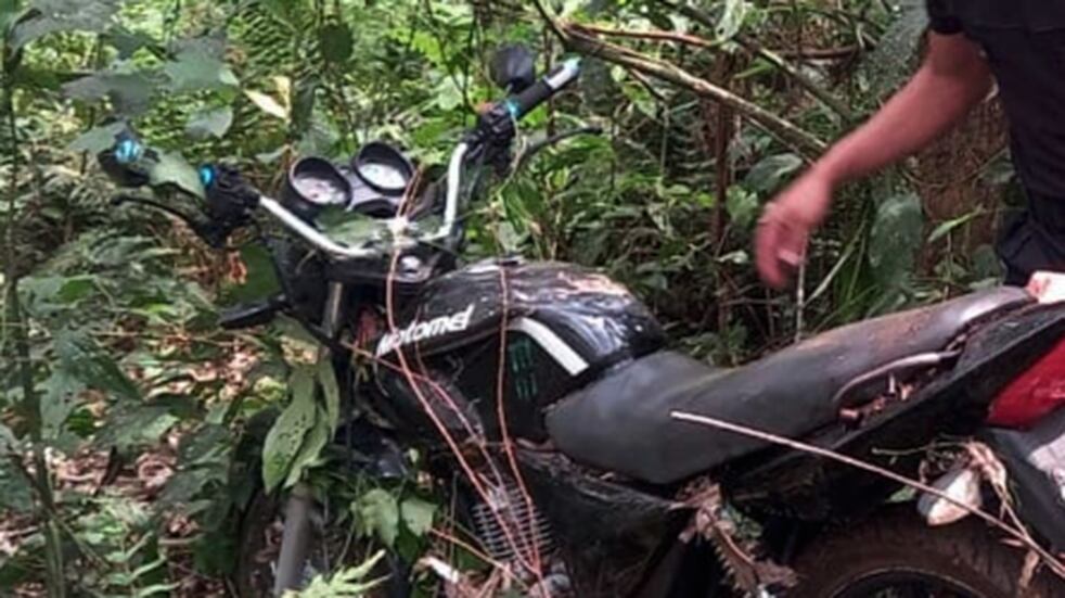 Recuperaron motocicleta robada en Puerto Libertad.