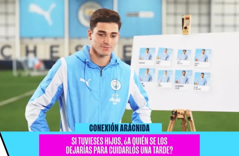 Álvarez pasó por el cuestionario del Manchester City y dejó respuestas sobre el comportamiento del equpo de Guardiola.