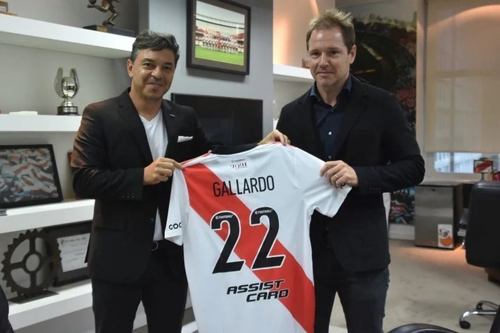 Marcelo Gallardo firmó la continuidad como técnico de River Plate hasta diciembre del 2022.