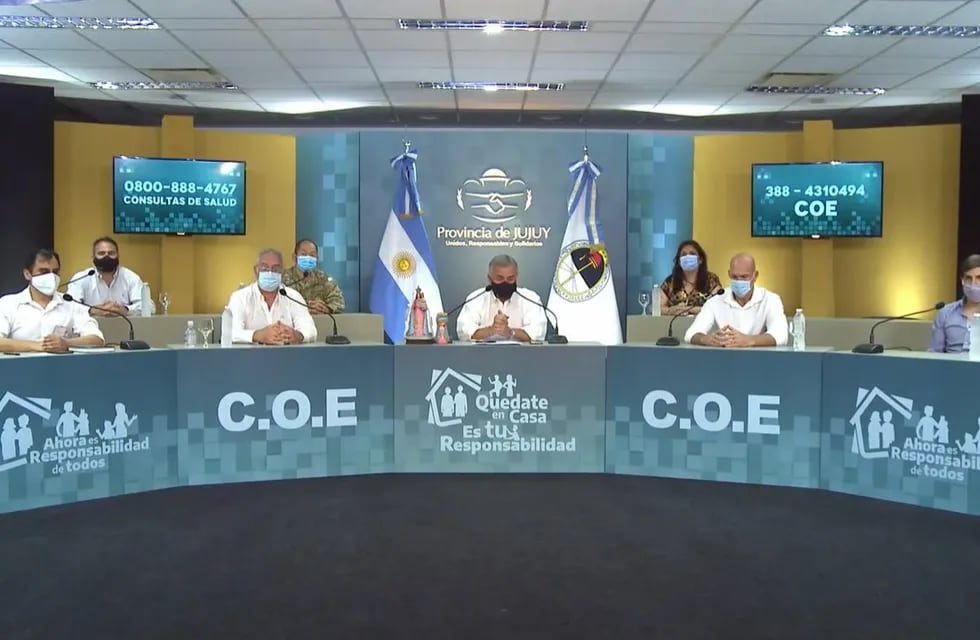 El Comité Operativo de Emergencias (COE) de Jujuy presentó su informe N° 264.