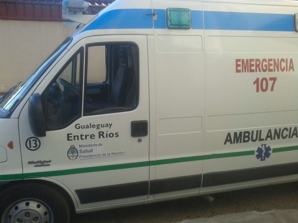 Ambulancia Gualeguay
Crédito: Web