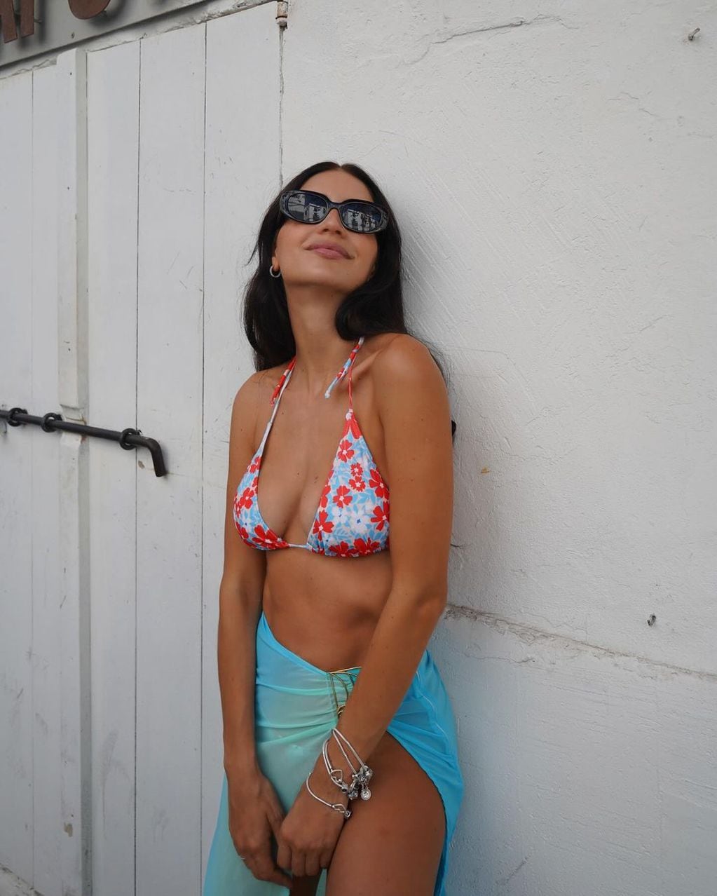 Zaira Nara deslumbró con una bikini XXS por las calles de Ibiza
