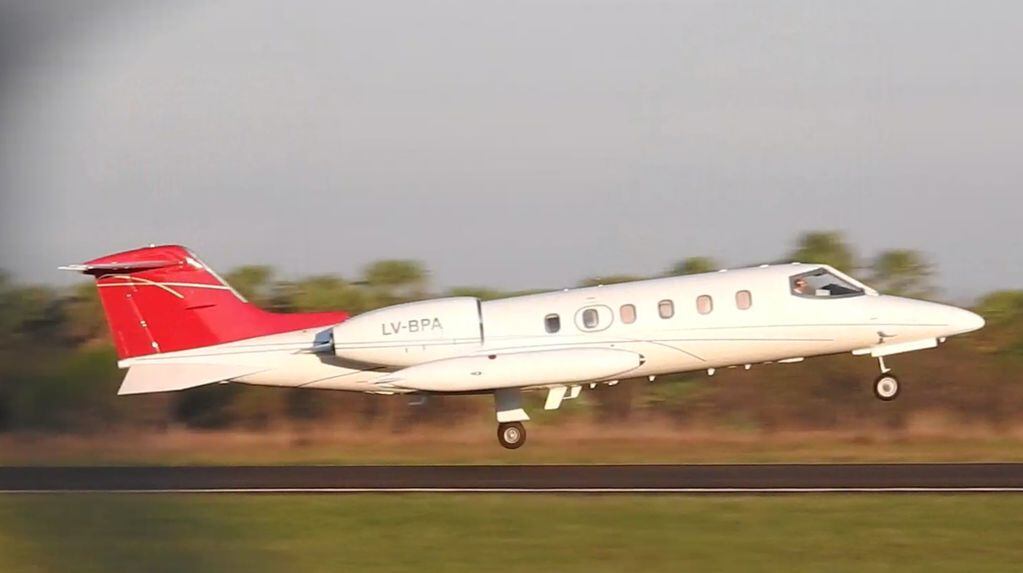 Según matrícula, este sería el avión de aeroevacuación médica siniestrado.