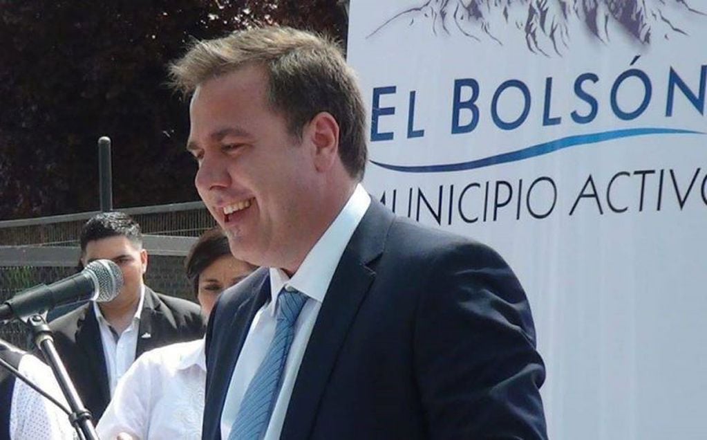 Bruno Pogliano, intendente de El Bolsón (web).