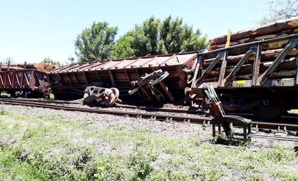 Descarriló un tren en Mocoretá