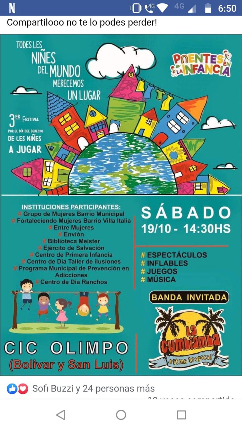 3er festival por el Día Derecho de los Niños a Jugar (web)
