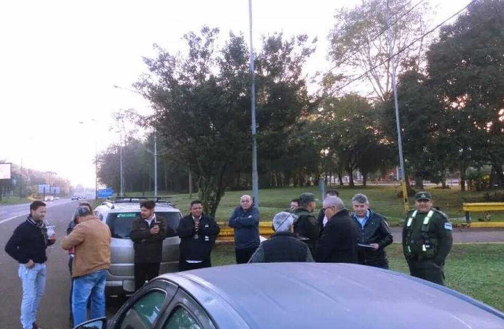 Taxistas reclaman en Iguazú