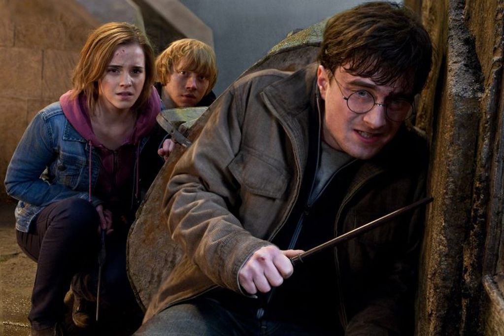 Durante una de las escenas de la película Harry Potter y las Reliquias de la Muerte (Foto/Web)