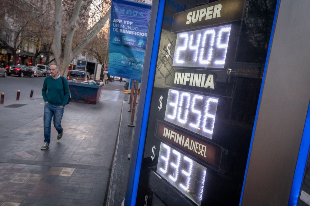 Sigue subiendo: así quedaron los precios de los combustibles en Mendoza