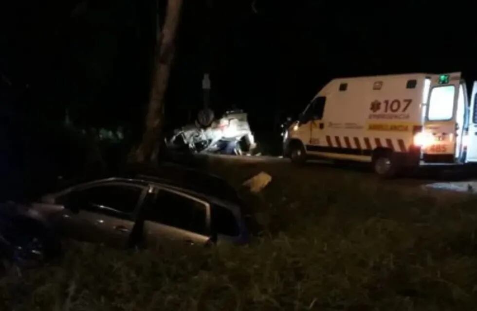 Automovilista herido tras accidente vial en Oberá.