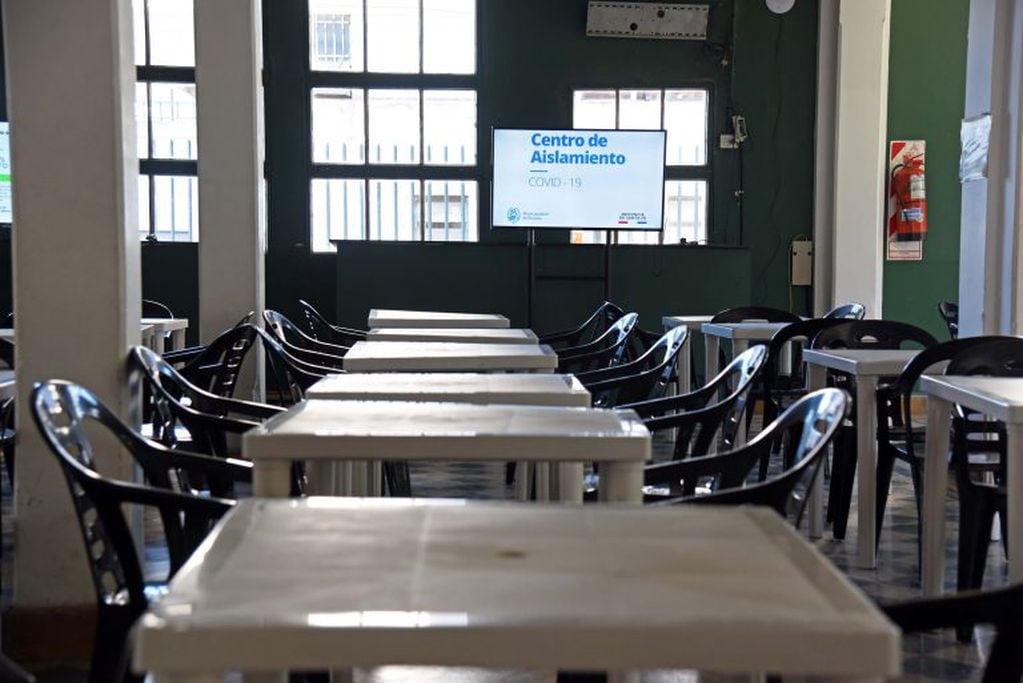 El centro de aislamiento de Rosario recibió más de un centenar de pacientes en un mes (Municipalidad de Rosario)