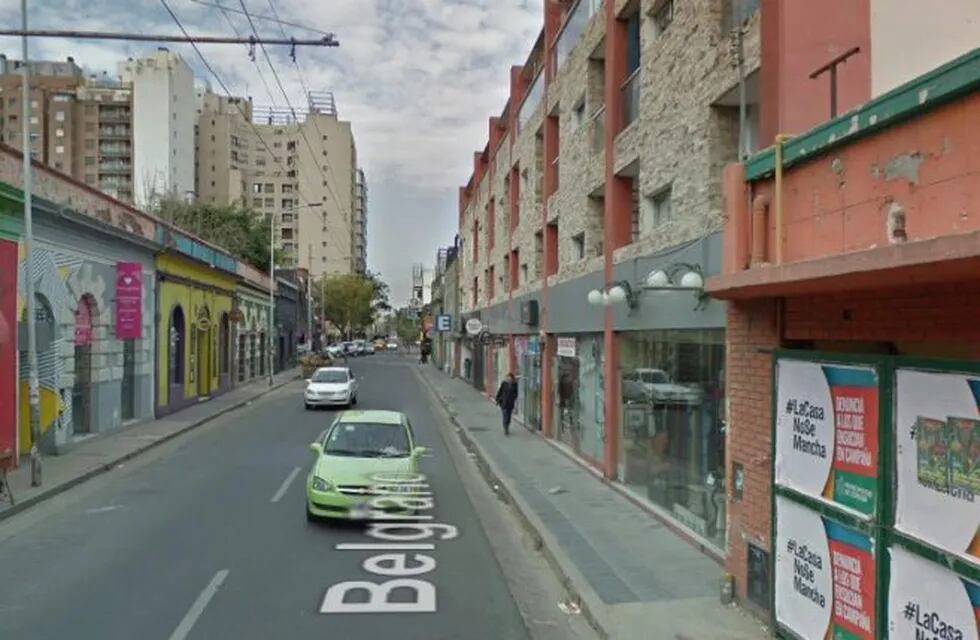 Obras en calle Belgrano