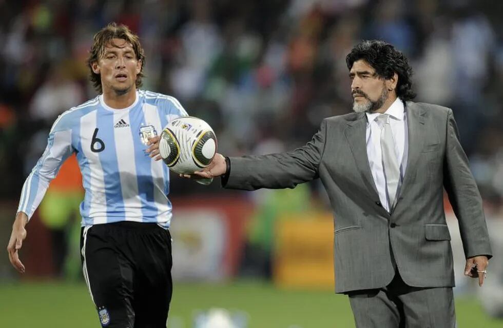 Gabriel Heinze, sobre Diego Maradona: \