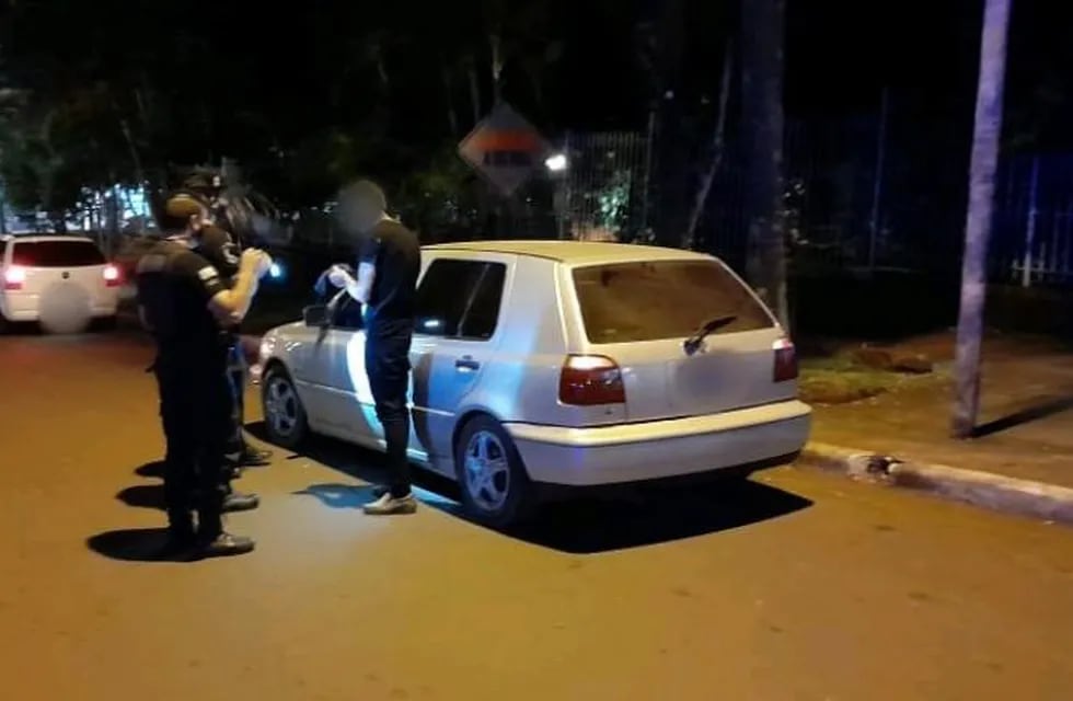 Aristóbulo del Valle: automovilista quiso “coimear” a policías y terminó detenido