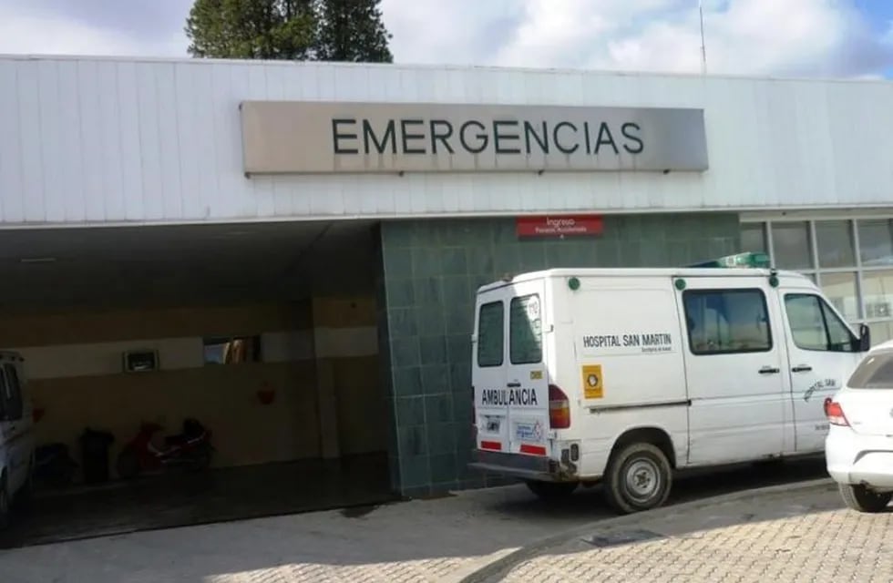 Emergencias en el Hospital San Martín.