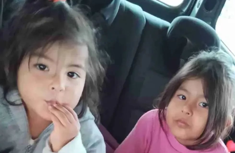 Daiana Katerine Martínez Ramírez y Milagro Belén Martínez Ramírez, las menores que podrían haber sido traídas a Jujuy y son buscadas por el Juzgado de Familia 5 de Mar del Plata.