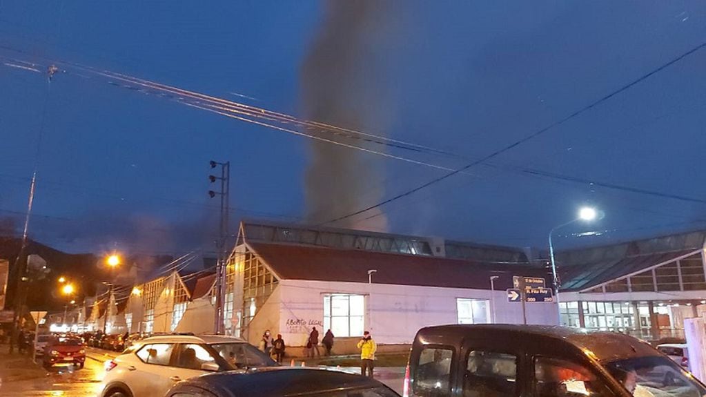 Incendio del hospital regional Ushuaia en 2019