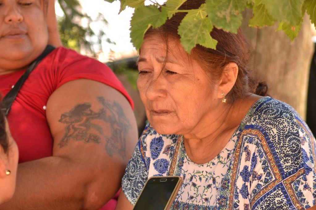 Arminda del Valle Castillo, madre de la víctima de femicidio en Santiago del Estero (Foto: Nuevo Diario Web)
