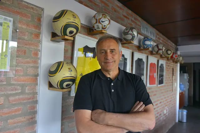 Héctor Baldassi ex árbitro de fútbol