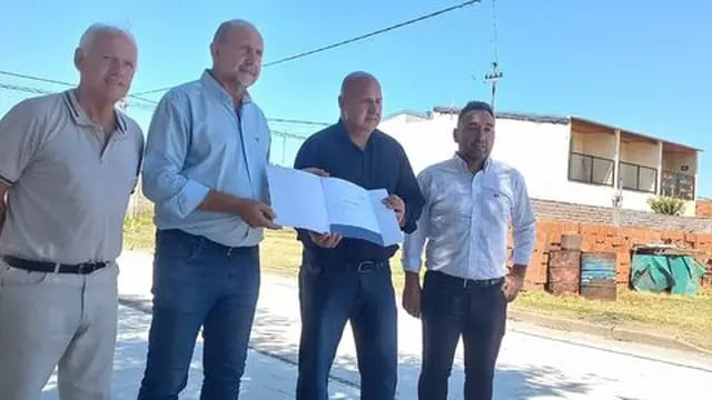 El gobernador Omar Perotti visitó Pujato