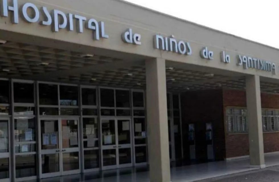 Ingreso principal al Hospital de Niños de Córdoba.