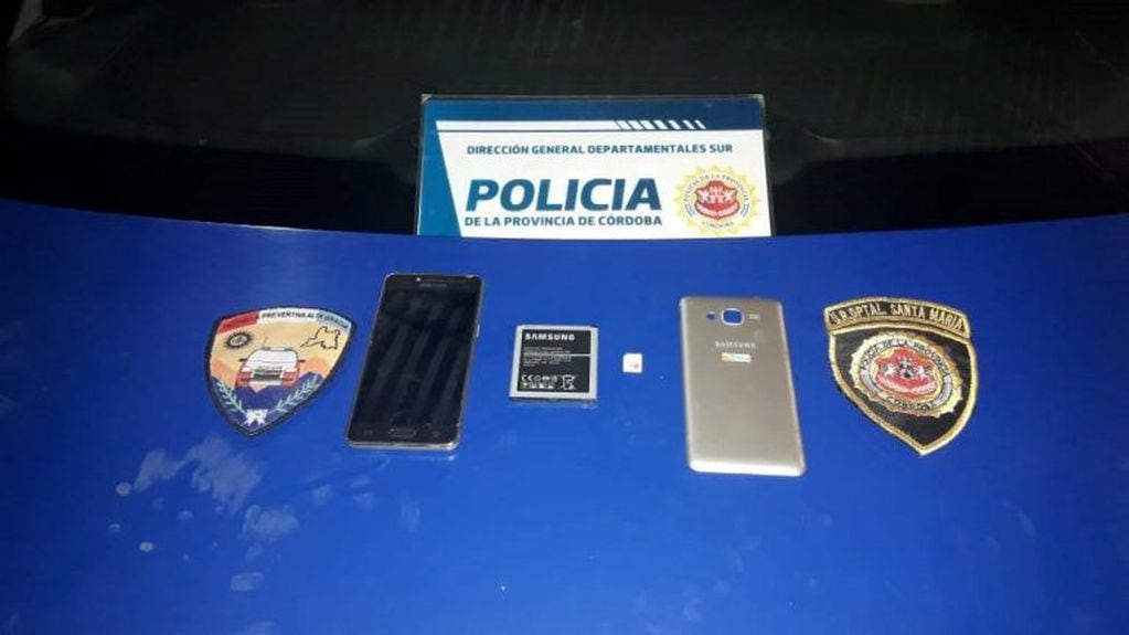 Alta Gracia: Dos detenidos por robar un celular