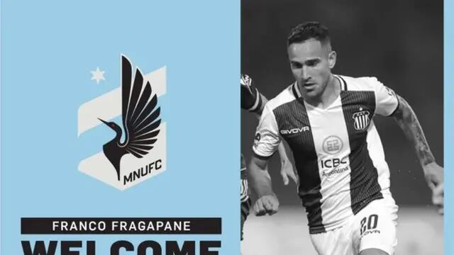 Franco Fragapane fue anunciado en Minnesota de la MLS de Estados Unidos. (Prensa Minnesota)