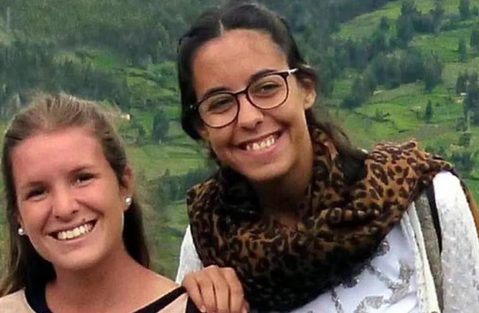 Marina Menegazzo y María Jose Coni, las mendocinas que fueron asesinadas en Ecuador.