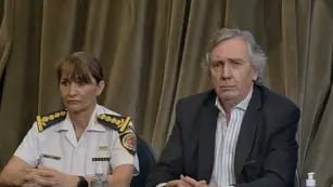 Seguridad: la jefa de la Policía de Córdoba, Liliana Zárate, y el secretario de Seguridad y Prevención, Claudio Stampalija