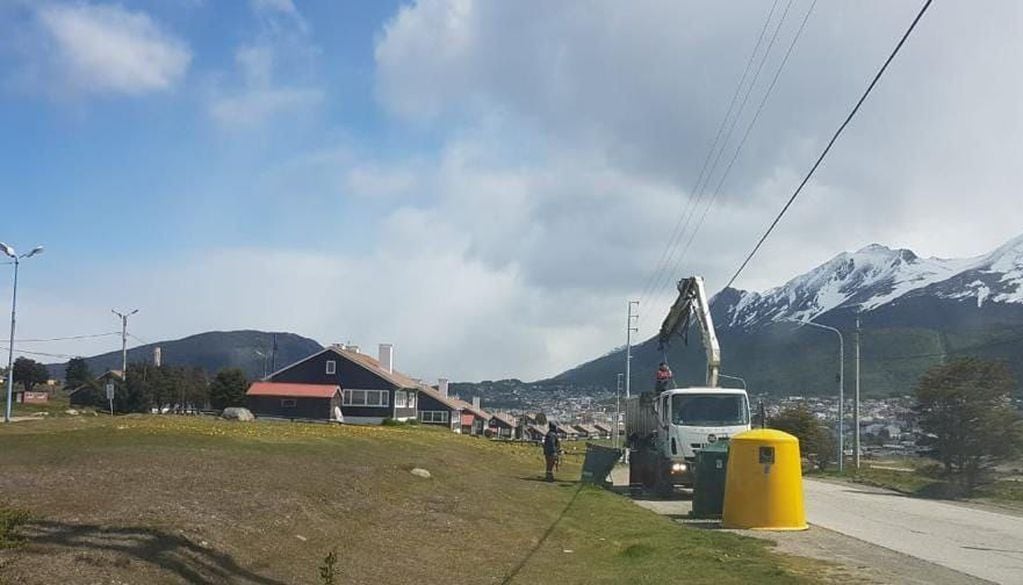 Gran operativo de limpieza en Ushuaia por el recital de La Renga