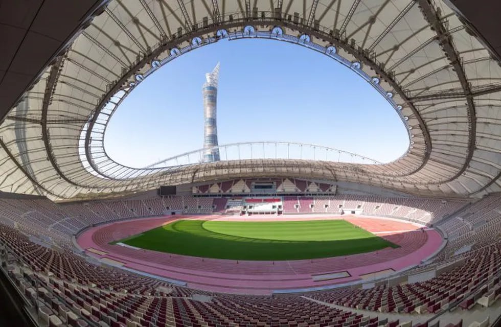 El Estadio Internacional Khalifa de Doha, Qatar, sede que toma fuerza para ser sede del River-Boca por la final de la Copa Libertadores 2018. Foto: Sharil Babu/dpa +++ dpa-fotografia +++