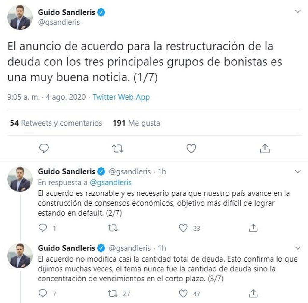 Guido Sandleris. (Twitter)
