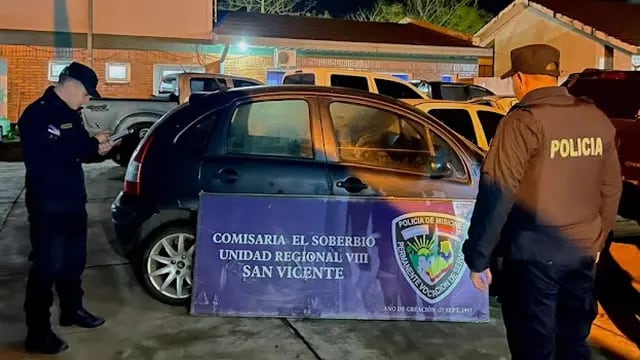 Recuperan en El Soberbio un rodado robado en Buenos Aires