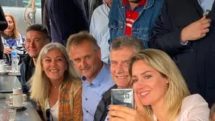 Mauricio Macri y Carolina Losada