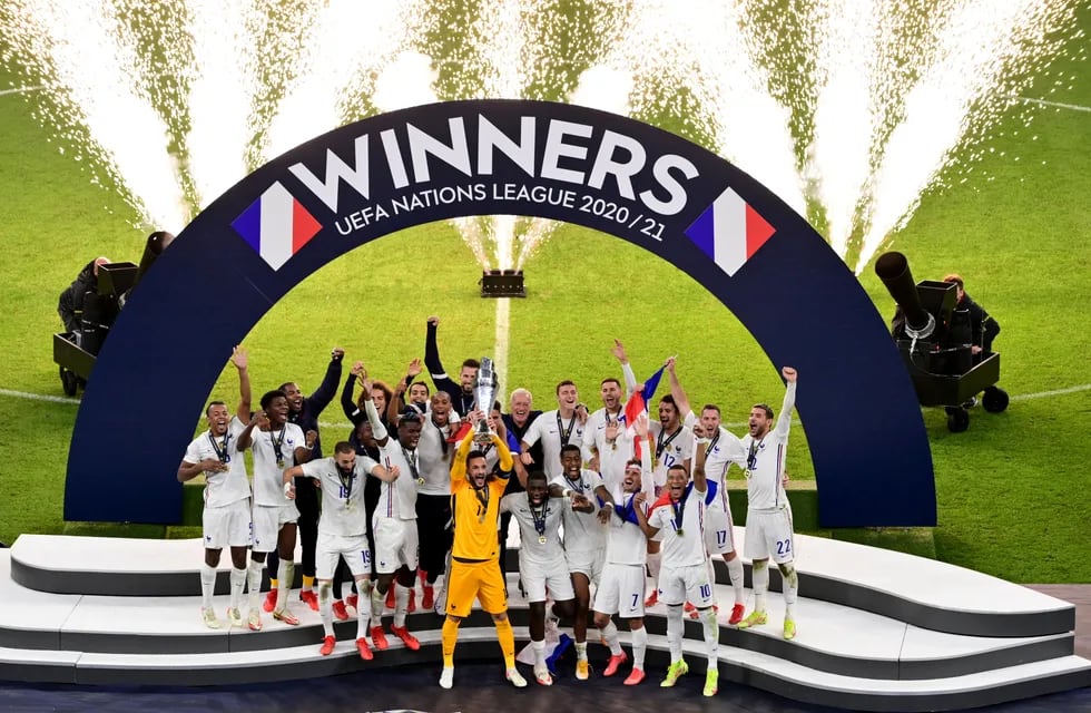 Francia se consagró campeón de la Liga de las Naciones tras vencer a España por 2-1.