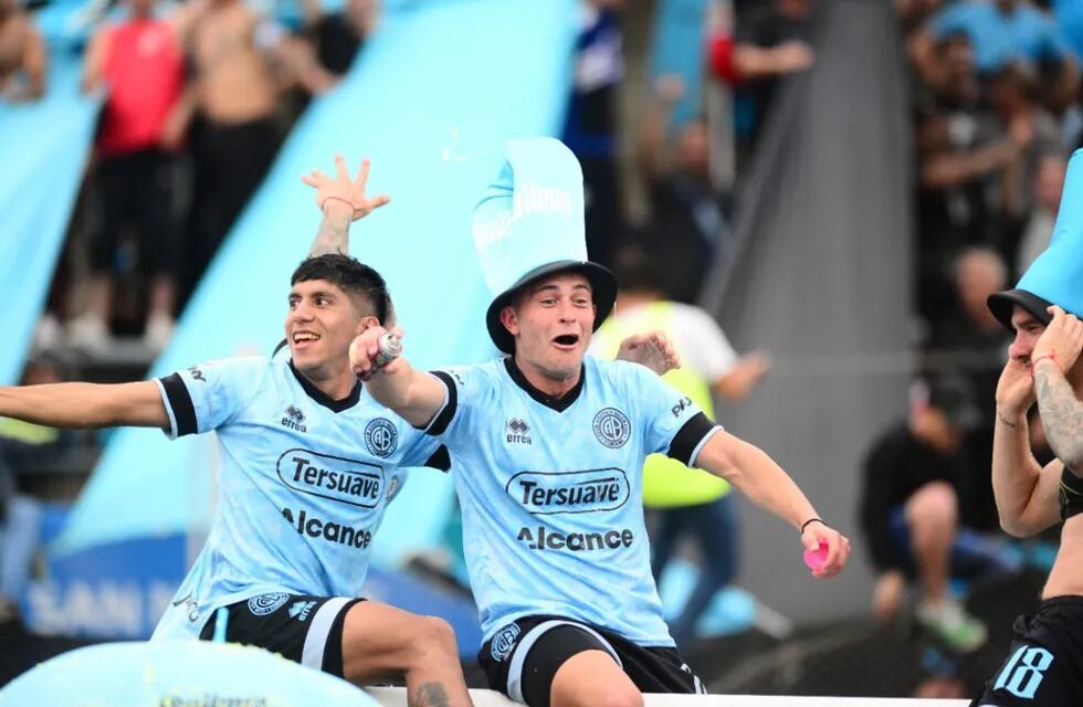 Belgrano se consagró campeón de la primera nacional a y ascendió a Primera. Los saludos de las autoridades de la provincia de Córdoba (José Hernández/ LVI).