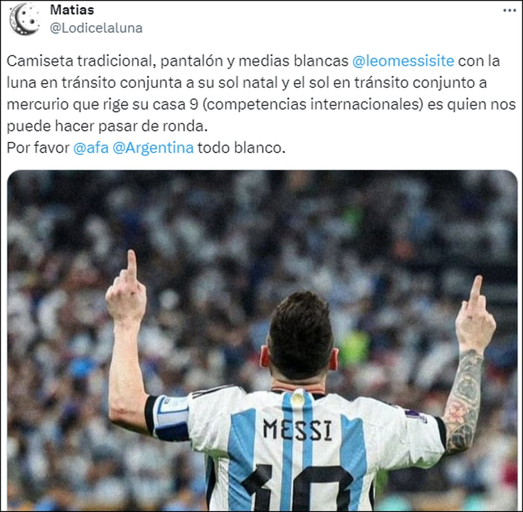La predicción de un vidente sobre la Selección Argentina que prendió las alarmas