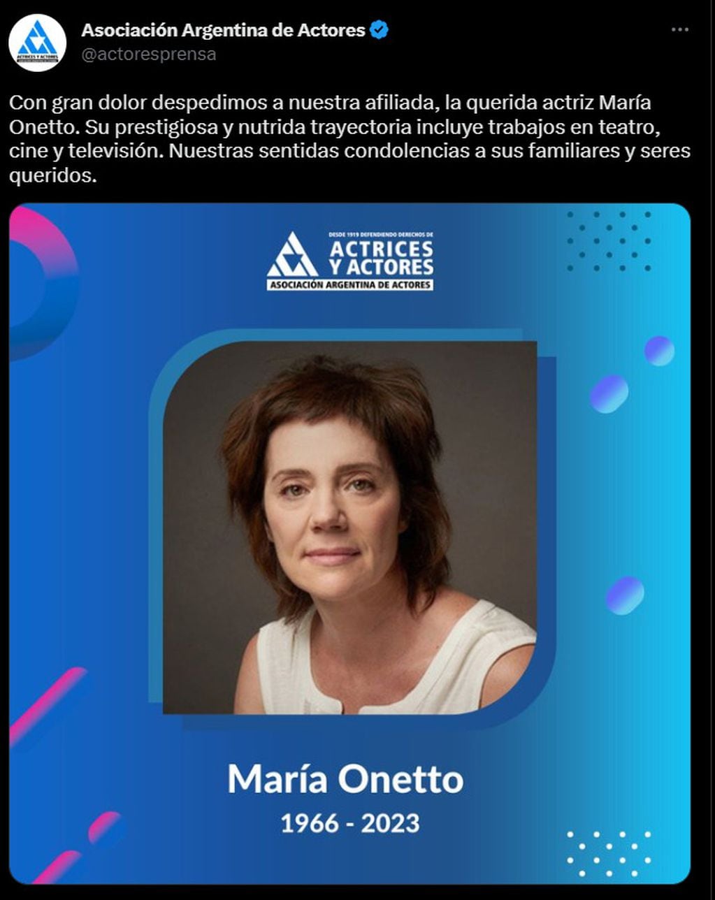 Maria Onetto