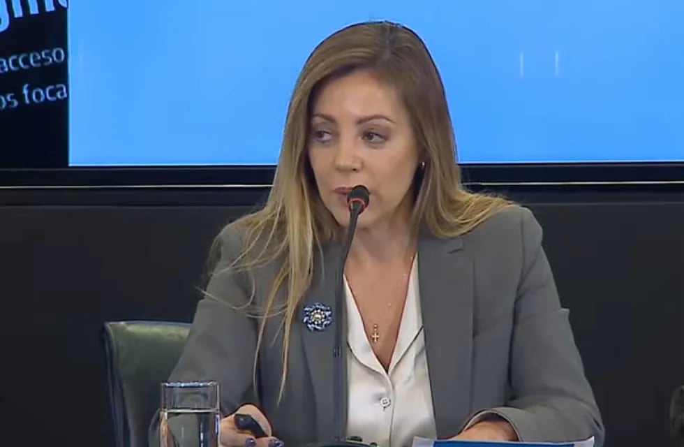 Flavia Royón, secretaria de Energía de la Nación, anuncia la implementación de la segmentación de las tarifas.
