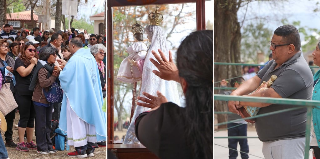 La feligresía jujeña expresa masivamente su devoción a la Virgen del Rosario de Río Blanco y Paypaya, peregrinando en familia o en grupos de amigos, cada domingo de octubre.